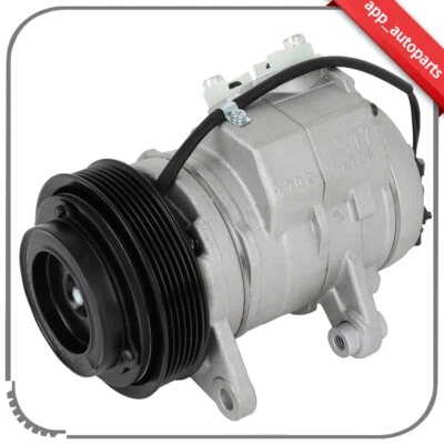 A/C Compressor w/Clutch fits Dodge Ram 1500 Dakota 2004-2007 Mitsubishi Raider - Image 1 of 4