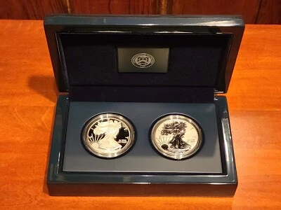 Beautiful Set 2012 American Eagle San Francisco Two-Coin Silver Set w/ OGP & COA - Image 1 of 4