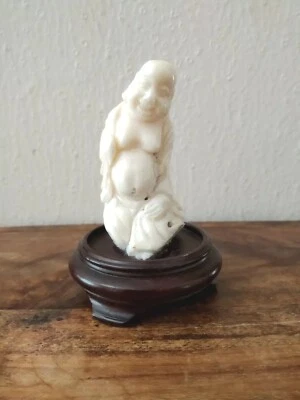 Buddha corallo Bianco - Immagine 1 di 2