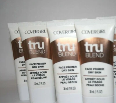 1 CoverGirl Tru Blend Face Primer Dry Skin 30ml hydrates skin - Image 1 of 2