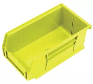 Quantum Storage QUS220YL Yellow Polypropylene Storage Bin 7-3/8x4-1/8x2-13/16in. - Picture 1 of 1