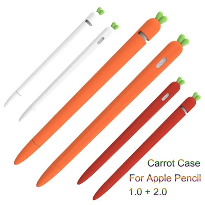 Cute Silicone Case For Apple Pencil 1st/ 2nd Gen Cover Pen Protector Grip Holder - Image 1 of 4