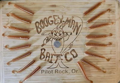 Boogey Man Bait Co. 3.75” Kelp Worm  Surf Perch Jetty Fishing Greenling Panfish — 第 1/4 张图片