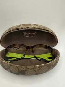 Coach HC 8001-L001 Emma 5052 13 Sunglasses Frames Womens Tortoise 57-17-135mm - Picture 1 of 9