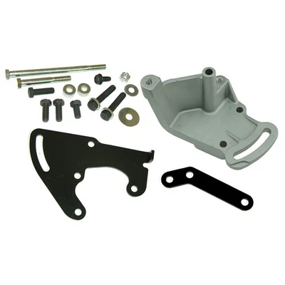 Soportes y pernos del alternador de dirección asistida motor V8 aluminio 1967-70 Pontiac Foto 1 de 4