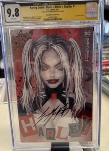 Harley Quinn Black White and Redder #1 CGC 9.8 signed Sozomaika 1:25 variant 🥵 - Picture 1 of 3