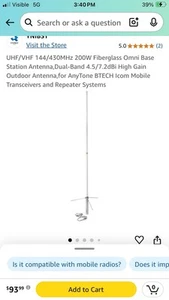 144/430 MHz Antenna. - Zdjęcie 1 z 3