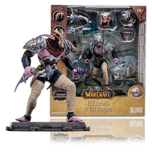 Elf Druid/Rogue: Common World of Warcraft 1:12 Scale Posed Figure - Picture 1 of 9
