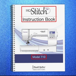 HANDI QUILTER HQ Stitch Model 710 User Guide Manual FASTENED - TOUGH COVERS - Bild 1 von 7
