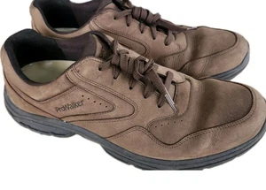 Rockport XCS Mens Size 12 Wide  Brown Leather Hiking Trail Walking Shoes V81063 - Picture 1 of 13