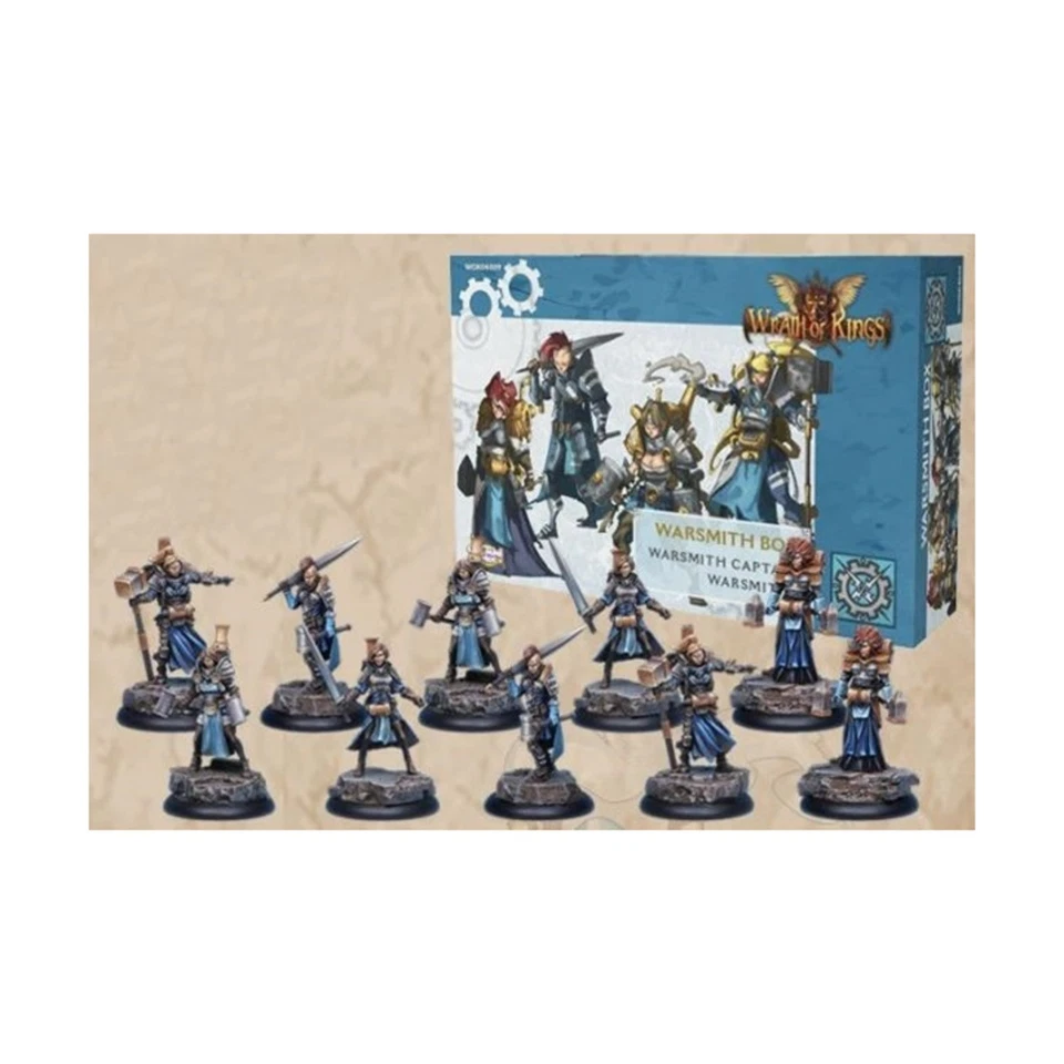 CMON Wrath of Kings House Teknes 28mm Warsmith Box VG+/NM - Image 1 of 1