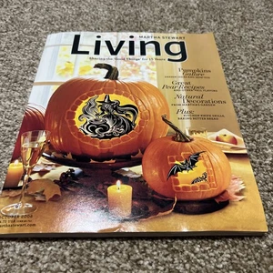 Martha Stewart Living Magazine OCTOBER 2006 HALLOWEEN ISSUE W/ PUMPKINS! - Imagen 1 de 6