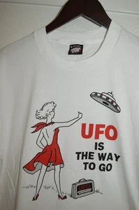 Vintage UFO International Conference Roswell Alien Single Stitch T-Shirt Erwachsene L Passform - Bild 1 von 6