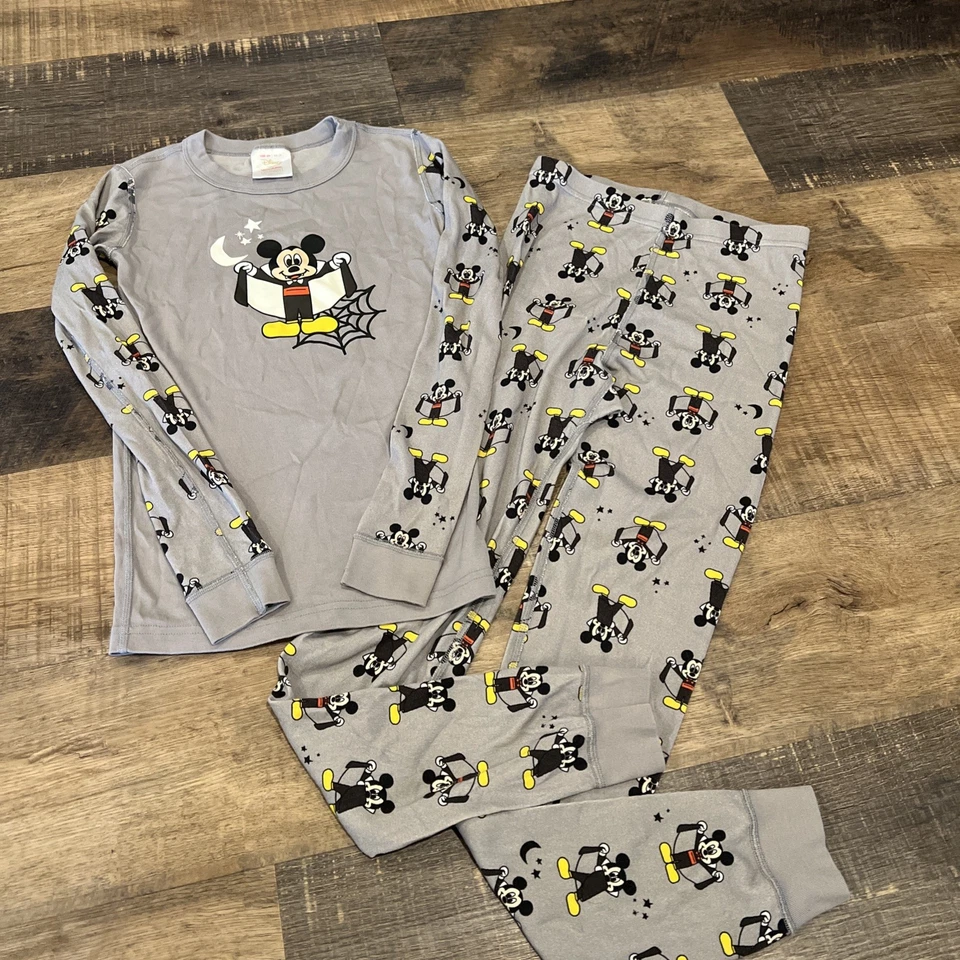 Pijama Hanna Andersson Disney Mickey Mouse 150 EE. UU. 12 piezas manga larga Drácula Foto 1 de 4