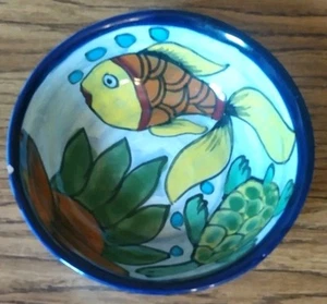 Decorative Bowl Ceramic Bowl Large Fish - Picture 1 of 7