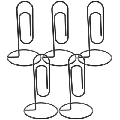  3 Pieces Zettelhalter Für Schreibtisch Clip Memo -Halter Cliphalter - Bild 1 von 4