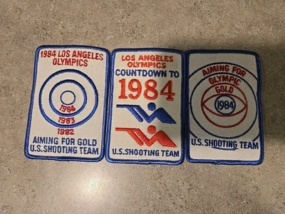 Parches de colección del equipo olímpico de tiro de Estados Unidos 1984 3 Foto 1 de 2