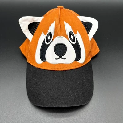 Sombrero de panda rojo San Diego Zoo Wildlife Alliance niños naranja gorra de béisbol con correa Foto 1 de 4
