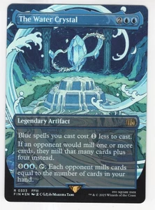 Magic The Gathering Final Fantasy Foil Raro #0333 El Cristal de Agua - Imagen 1 de 1