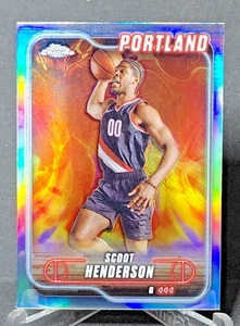 2024-25 Topps Chrome - Scoot Henderson #24 Refractor - Bild 1 von 2
