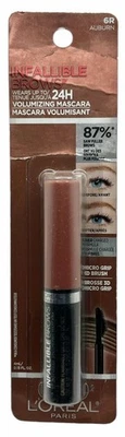 L'Oreal Infallible Brows 24H Wear Volumizing Brow Mascara 6R Auburn - Image 1 of 4