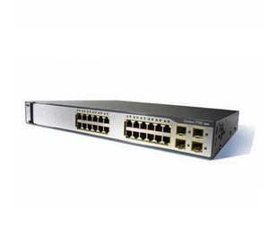 Cisco WS-C3750G-24TS-S1U Catalyst 3750 24 GB Port Ethernet Switch 1YearWarranty - Picture 1 of 1