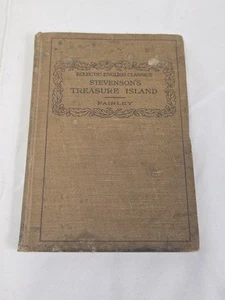 Treasure Island Stevenson 1913 Hardcover Eclectic English Classics - Imagen 1 de 8