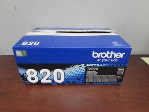 BROTHER TN 820 BLACK TONER CARTRIDGE (34F) - Picture 1 of 3