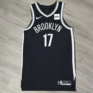 ED DAVIS Game Worn Brooklyn Nets Nike Jersey Photomatch Authentic 2018-19 - Picture 1 of 7