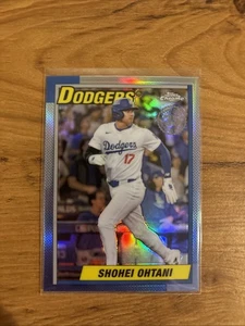 SHOHEI OHTANI 2025 TOPPS CHROME 35TH ANNIVERSARY THROWBACK INSERT - Picture 1 of 2
