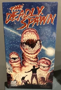 THE DEADLY SPAWN VHS 2025 ISH VIDEO SEALED NEW HORROR TAPE - Picture 1 of 6