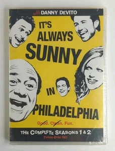 It’s Always Sunny in Philadelphia Seasons 1 & 2 (DVD, 3 Discs) New - Bild 1 von 3