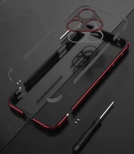 Aluminum Metal Frame Bumper Case For Huawei Pura 80 70 Ultra 70 Pro + Lens Cover - Picture 1 of 20