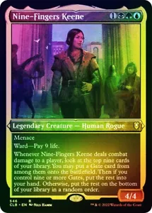 Nine-Fingers Keene *Foil Etched* | CLB Baldur's Gate | NM MTG - Picture 1 of 1