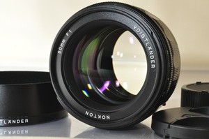 Voigtlander NOKTON 50mm F1 Aspherical Leica VM Mount Single Focus Lens near mint