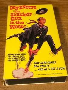 The Shakiest Gun In The West VHS VCR Video Movie Used Don Knotts - Picture 1 of 6