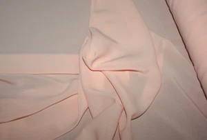 Lotes de 2 metros - Tela Georgette LUJO LIGERO MELOCOTÓN, peso ligero 150 cm de ancho - Imagen 1 de 2