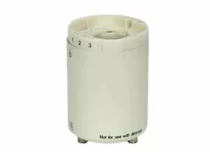 Satco Smooth Phenolic Electronic Self-Ballasted Compact Fluorescent Lamp Holder - Picture 1 of 1