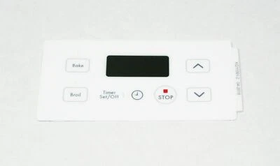 Oven Clock Overlay Pad 316354400 for Electrolux Frigidaire ERC Range Control