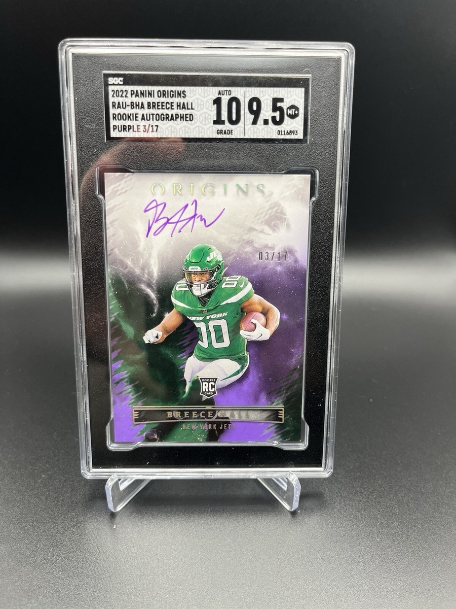 Panini Grade 9.5 Football New York Jets Sports Trading Cards Panini Grade 9.5 Football New York Jets Sports Trading Cards