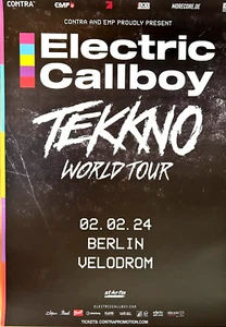 ELECTRIC CALLBOY  2024 BERLIN - orig. Concert Poster - Konzert Plakat  DIN A1 xx - Bild 1 von 1
