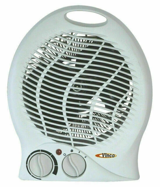 VINCO 70304 Termoventilatore Portatile 2000W - Bianco