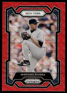 2024 Panini Prizm Baseball MARIANO RIVERA RUBY WAVE PRIZM #96 NEW YORK - Bild 1 von 2