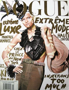 Nov 2009 French VOGUE PARIS Mode Isabeli Fontana Modèle David Sims Photographie - Photo 1/5