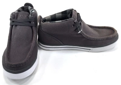 Lugz Zapatos Strider Lo Lona Informal Carbón/Blanco Botas Talla 6.5 Foto 1 de 4