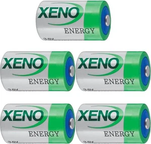 5Pack Xeno Energy XL-050F 1/2 AA 3.6V Primary Lithium Battery - Picture 1 of 7