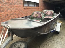 Aluminium boat tinny savage 380 Jabiru