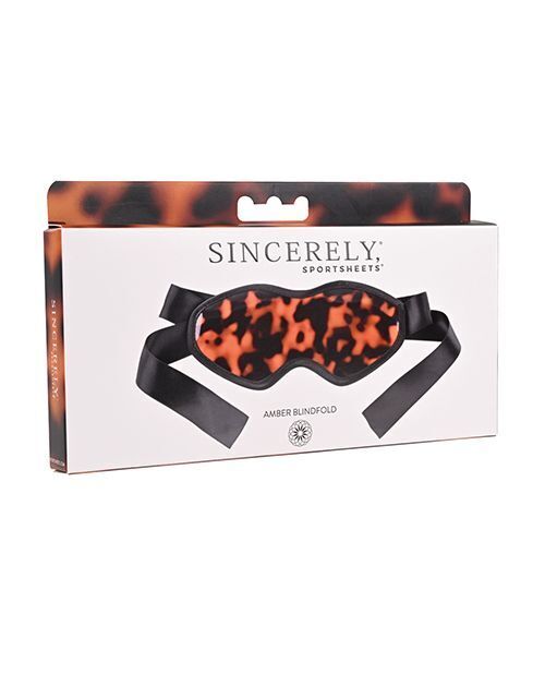 Sportsheets Satin Black Blindfold