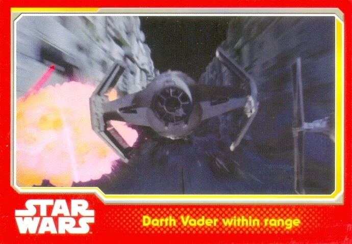 Topps:2015 Journey To The Force Awakens "Darth Vader within range"#45 - Image 1 of 1