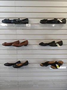 Lote de 6 Pares Zapatos Mujer Talla 6.5 Tacones Botas Planas Mocasín Zapatilla Sandalia 1195 - Imagen 1 de 12